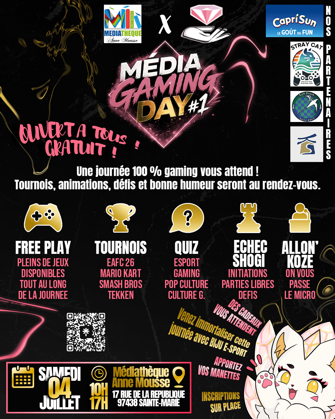 Affiche de l'événement MEDIA GAMING DAY #1