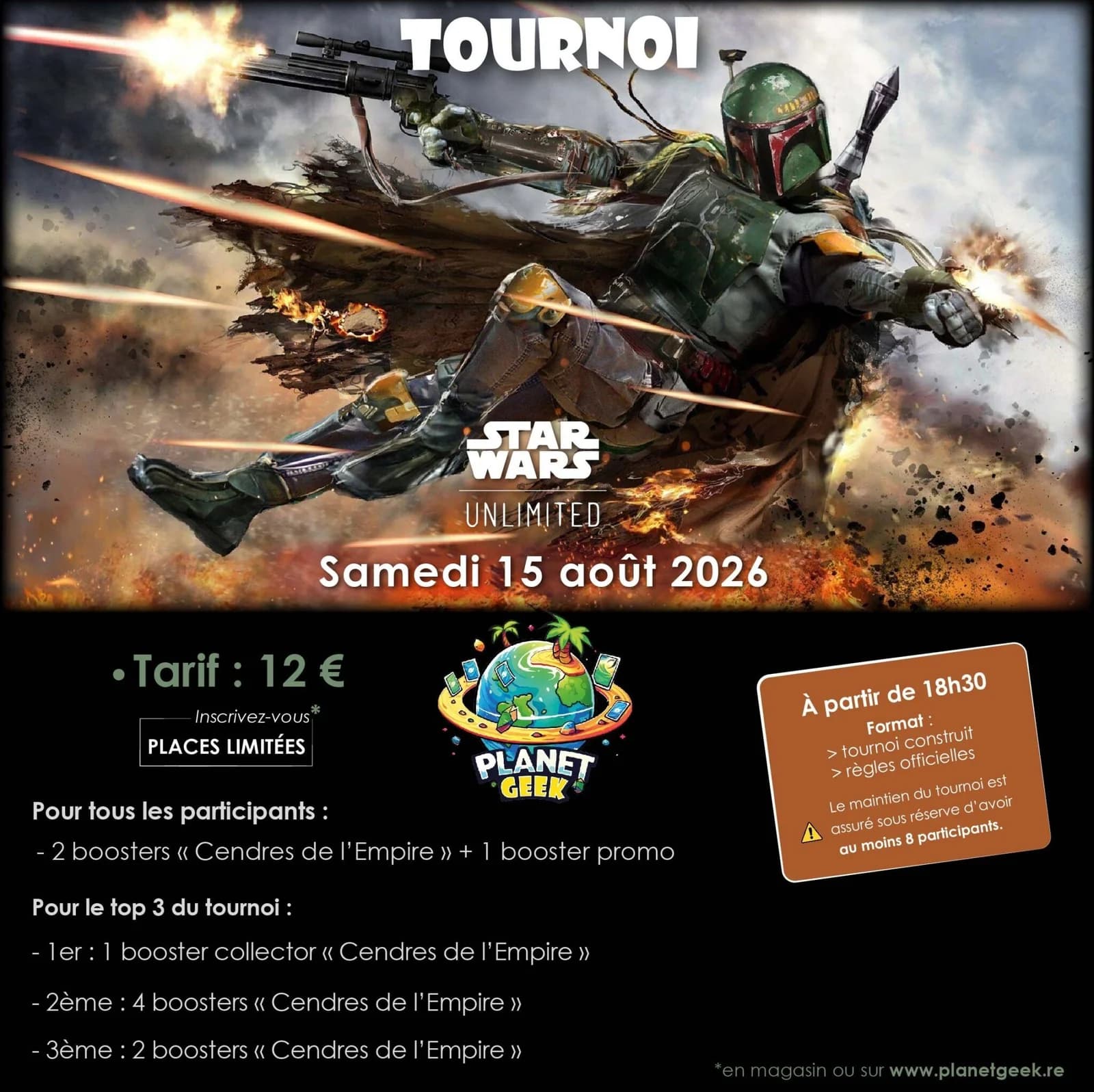 Affiche de l'événement Tournoi Star Wars Unlimited
